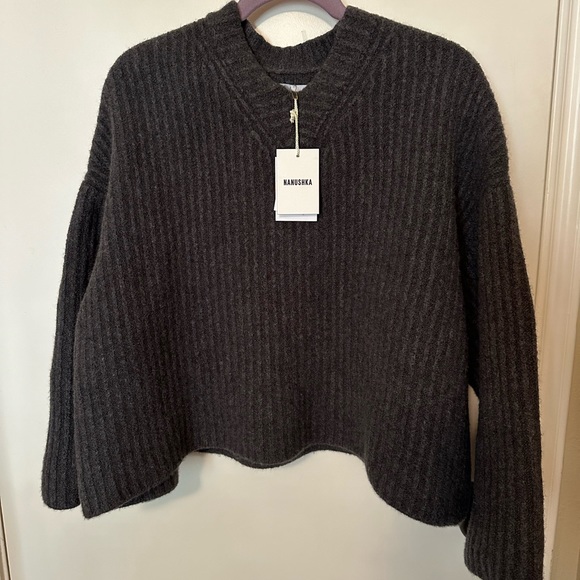 Nanushka Sweaters - Nanushka oversized gray sweater